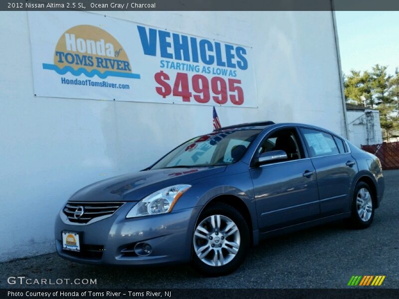 Ocean Gray / Charcoal 2012 Nissan Altima 2.5 SL