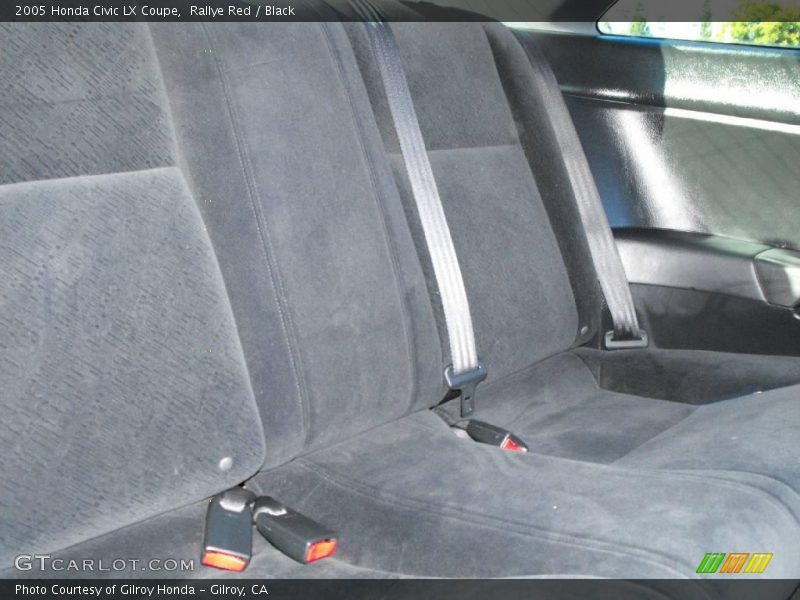 Rallye Red / Black 2005 Honda Civic LX Coupe