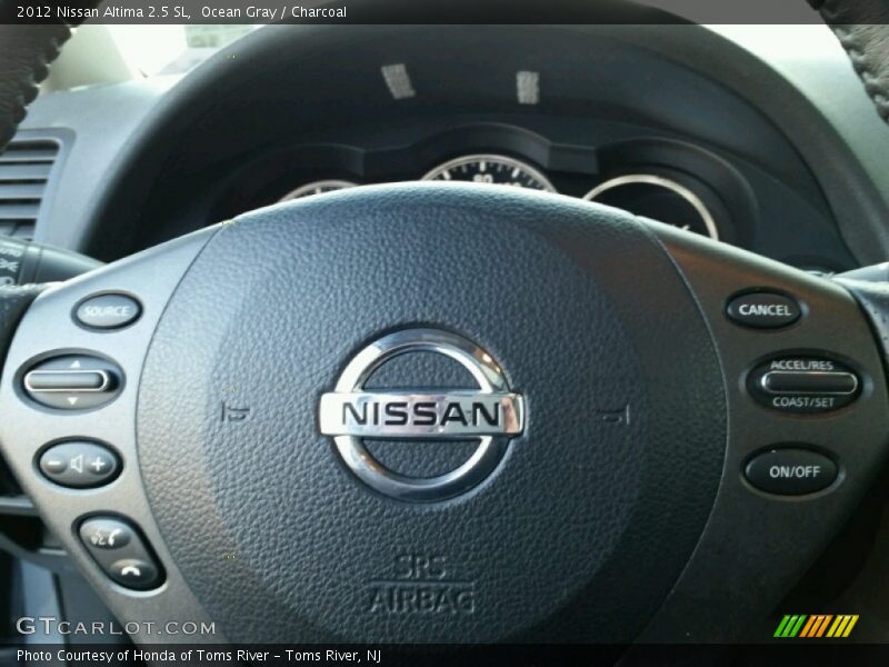 Ocean Gray / Charcoal 2012 Nissan Altima 2.5 SL