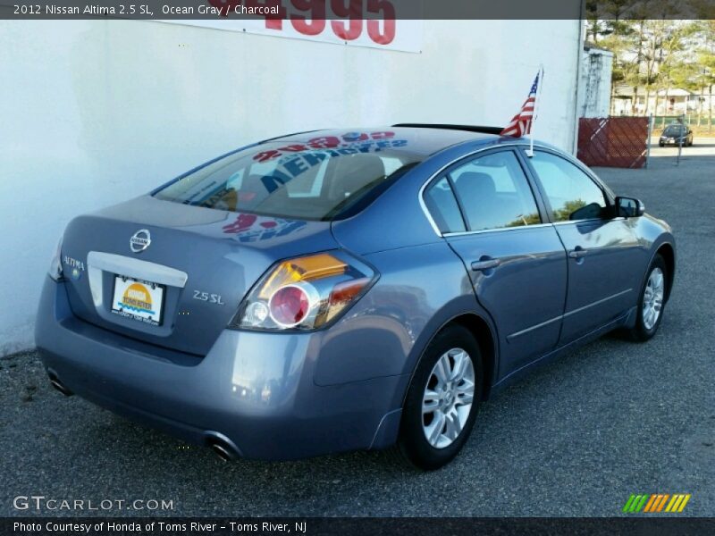 Ocean Gray / Charcoal 2012 Nissan Altima 2.5 SL
