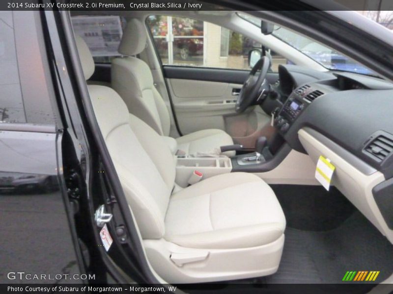 Crystal Black Silica / Ivory 2014 Subaru XV Crosstrek 2.0i Premium