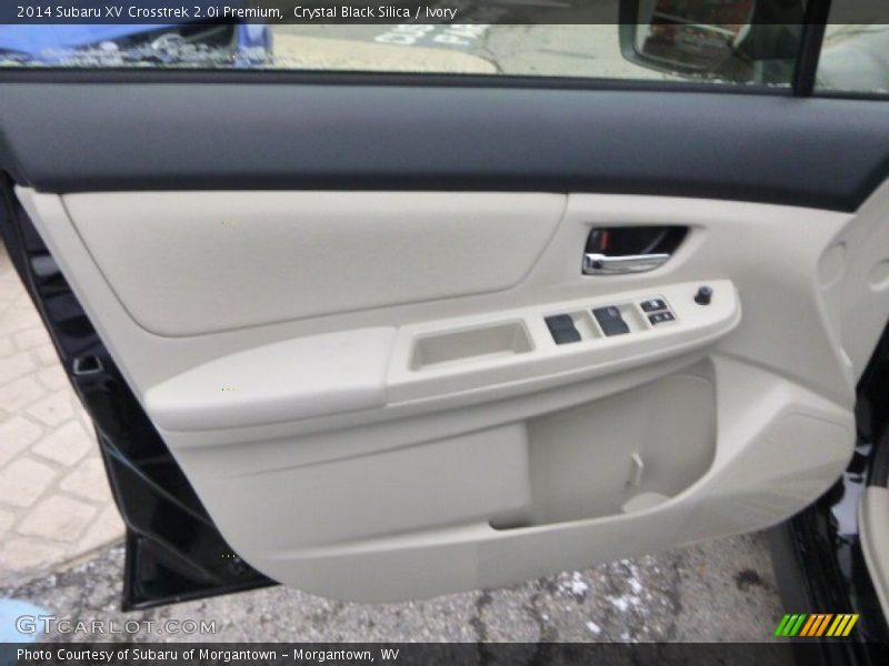 Crystal Black Silica / Ivory 2014 Subaru XV Crosstrek 2.0i Premium