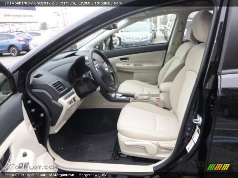 Crystal Black Silica / Ivory 2014 Subaru XV Crosstrek 2.0i Premium