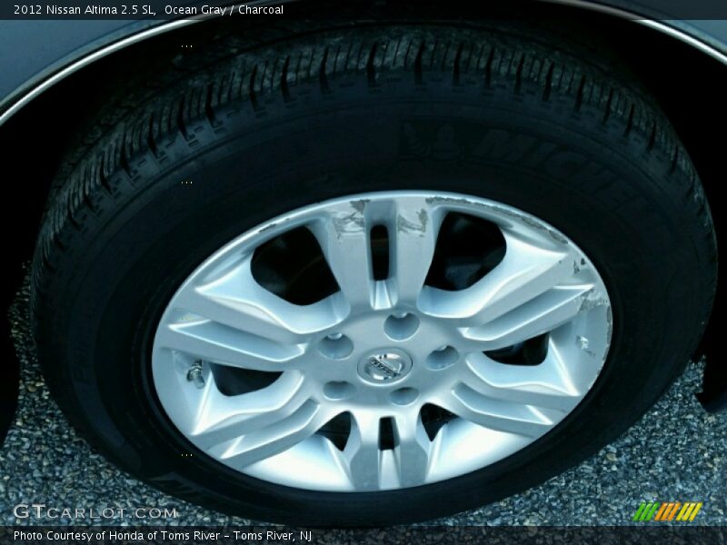 Ocean Gray / Charcoal 2012 Nissan Altima 2.5 SL