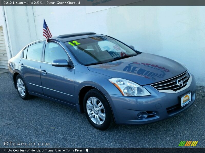 Ocean Gray / Charcoal 2012 Nissan Altima 2.5 SL