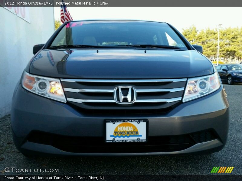 Polished Metal Metallic / Gray 2012 Honda Odyssey EX-L