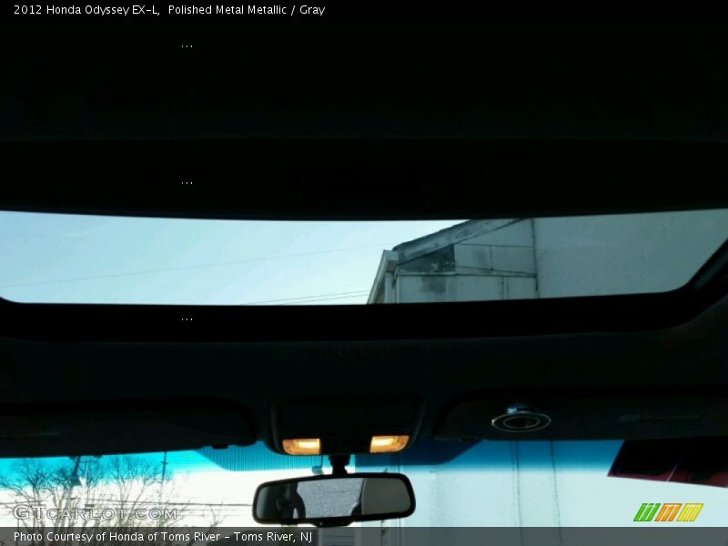 Polished Metal Metallic / Gray 2012 Honda Odyssey EX-L