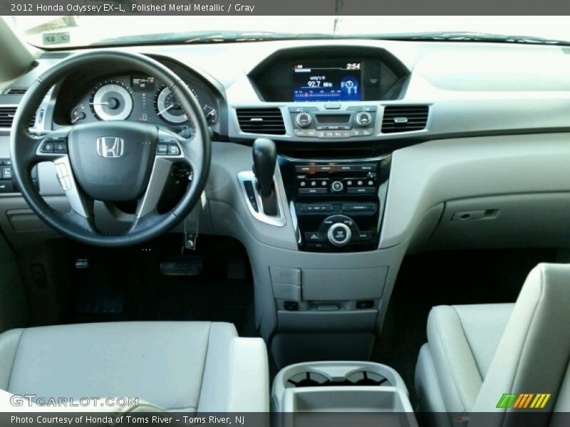 Polished Metal Metallic / Gray 2012 Honda Odyssey EX-L