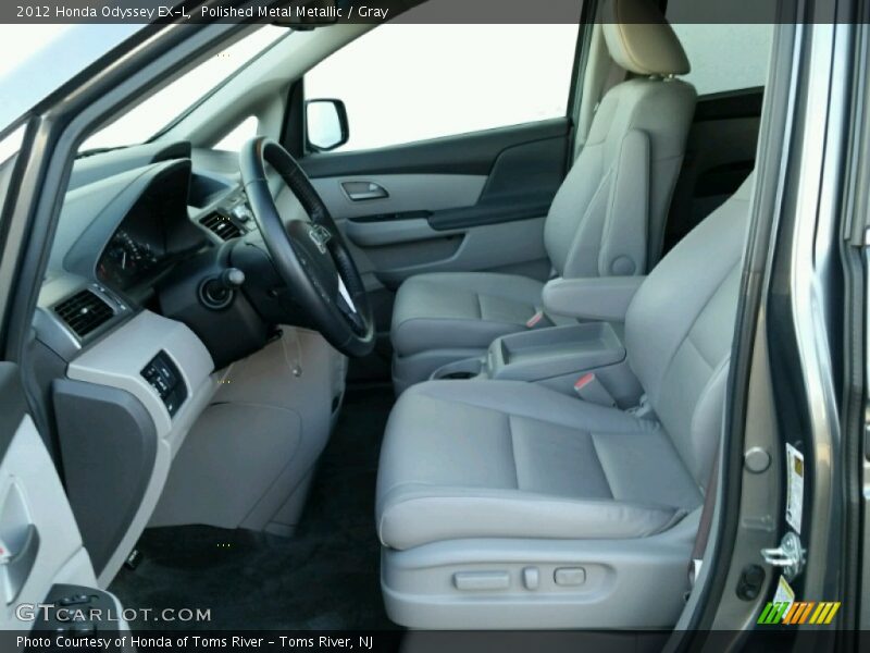 Polished Metal Metallic / Gray 2012 Honda Odyssey EX-L