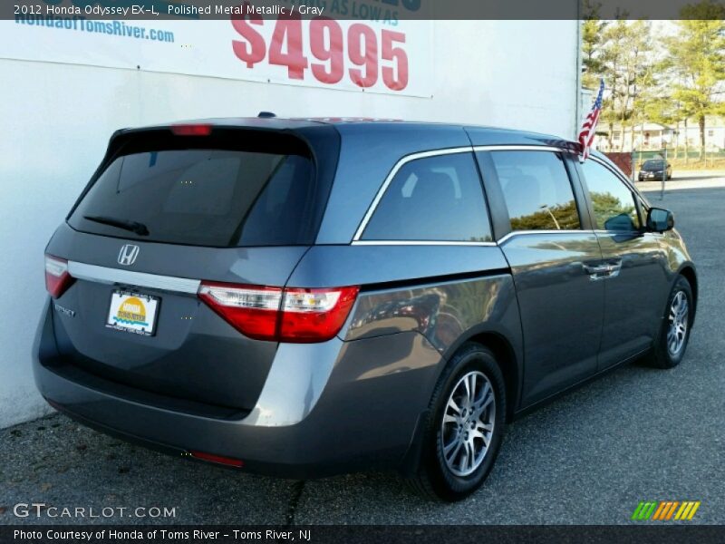 Polished Metal Metallic / Gray 2012 Honda Odyssey EX-L