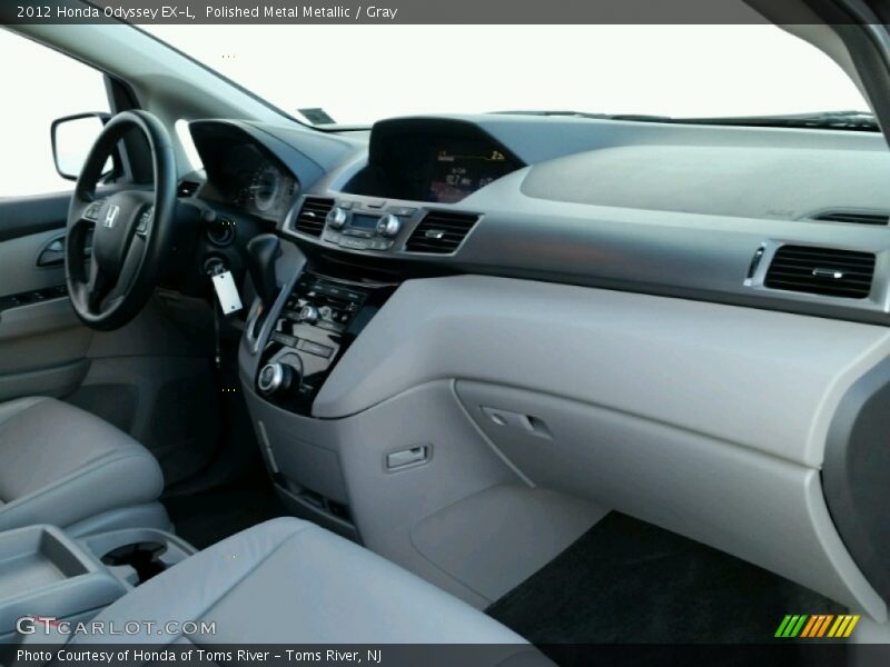 Polished Metal Metallic / Gray 2012 Honda Odyssey EX-L