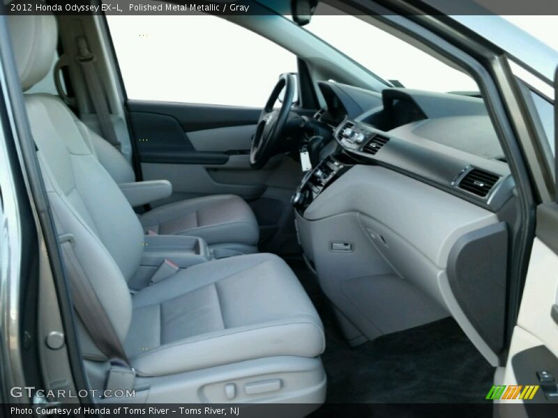 Polished Metal Metallic / Gray 2012 Honda Odyssey EX-L