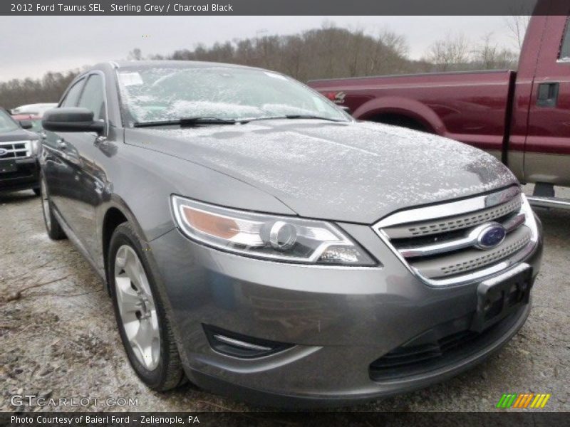 Sterling Grey / Charcoal Black 2012 Ford Taurus SEL