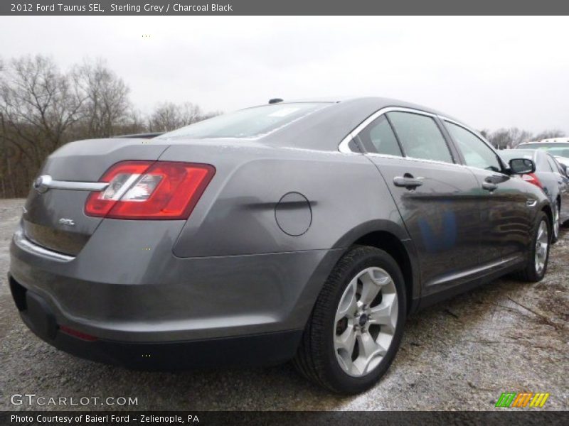 Sterling Grey / Charcoal Black 2012 Ford Taurus SEL