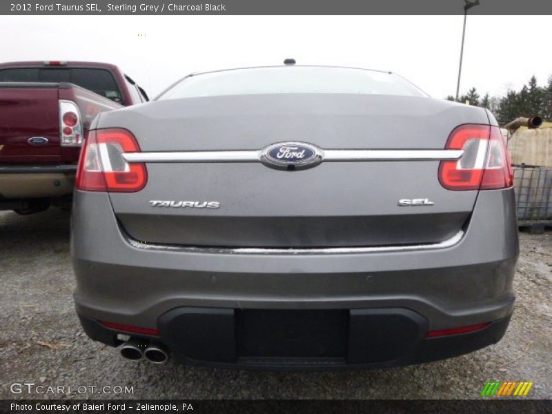 Sterling Grey / Charcoal Black 2012 Ford Taurus SEL