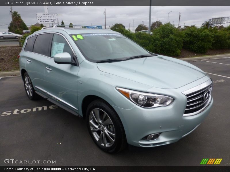 Front 3/4 View of 2014 QX60 3.5 AWD