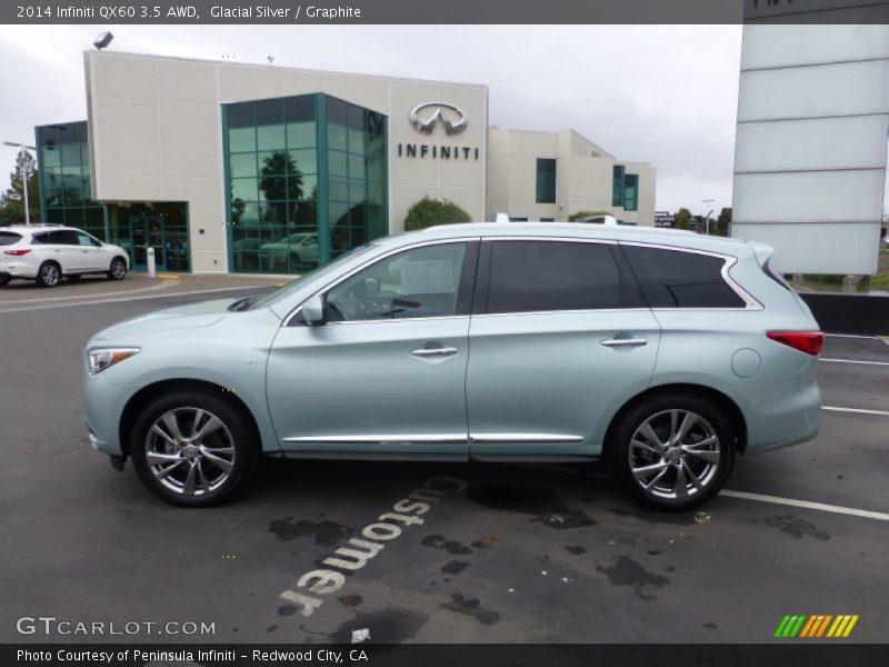  2014 QX60 3.5 AWD Glacial Silver