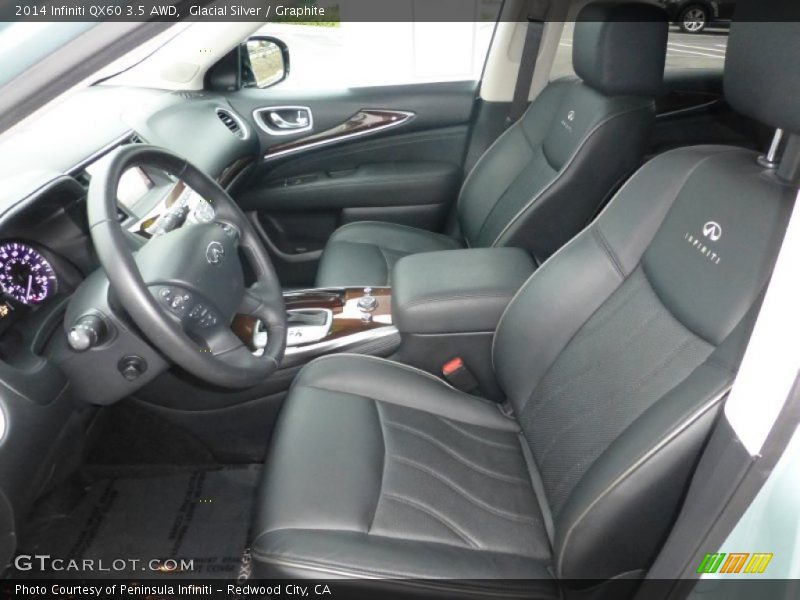  2014 QX60 3.5 AWD Graphite Interior