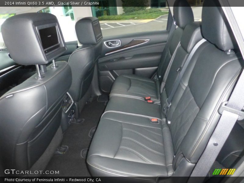 Rear Seat of 2014 QX60 3.5 AWD