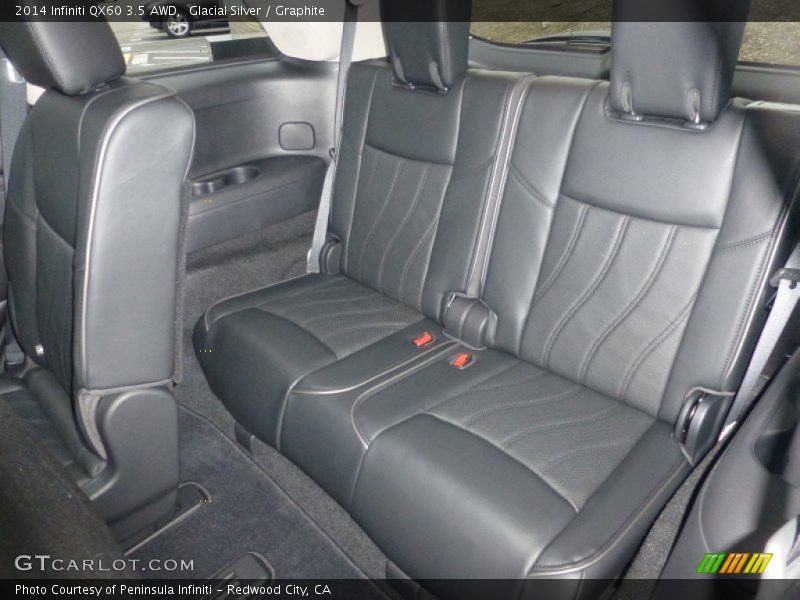 Glacial Silver / Graphite 2014 Infiniti QX60 3.5 AWD