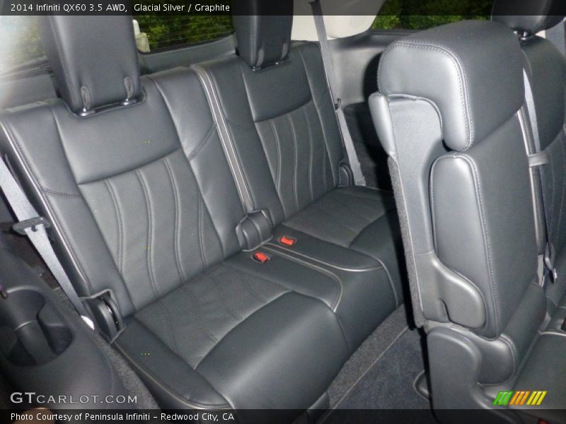 Glacial Silver / Graphite 2014 Infiniti QX60 3.5 AWD