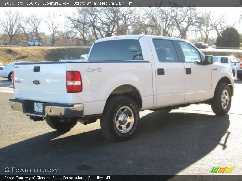 Oxford White / Medium/Dark Flint 2006 Ford F150 XLT SuperCrew 4x4