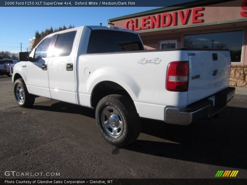 Oxford White / Medium/Dark Flint 2006 Ford F150 XLT SuperCrew 4x4