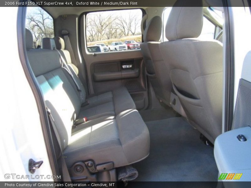 Oxford White / Medium/Dark Flint 2006 Ford F150 XLT SuperCrew 4x4