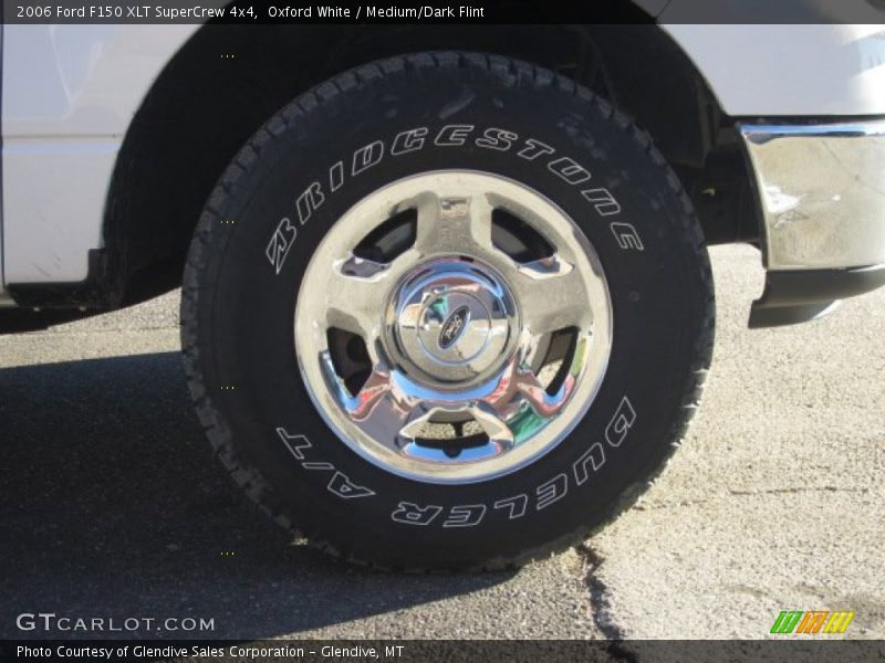 Oxford White / Medium/Dark Flint 2006 Ford F150 XLT SuperCrew 4x4