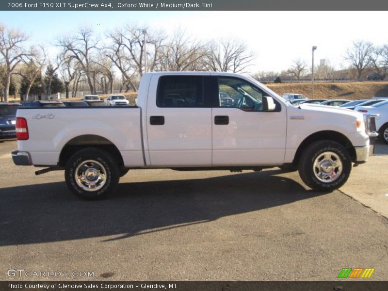 Oxford White / Medium/Dark Flint 2006 Ford F150 XLT SuperCrew 4x4