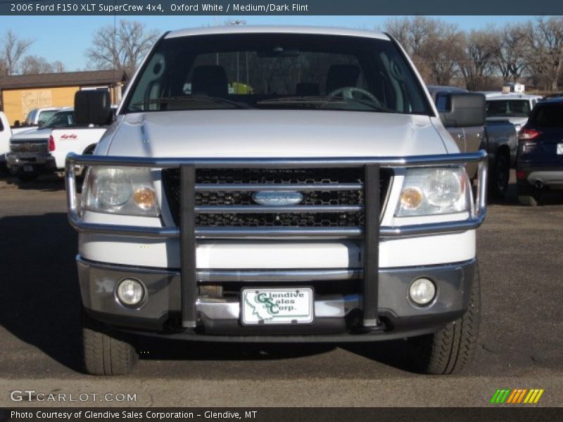 Oxford White / Medium/Dark Flint 2006 Ford F150 XLT SuperCrew 4x4