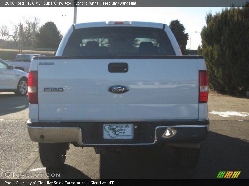 Oxford White / Medium/Dark Flint 2006 Ford F150 XLT SuperCrew 4x4