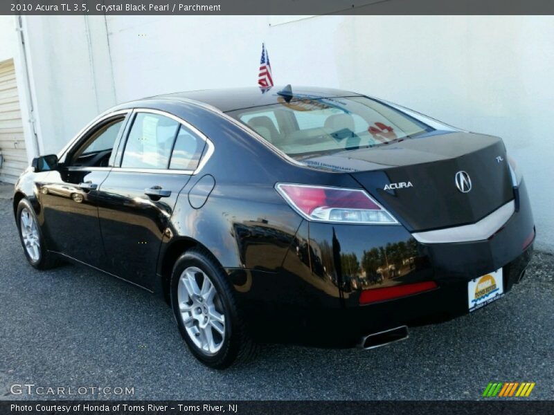 Crystal Black Pearl / Parchment 2010 Acura TL 3.5