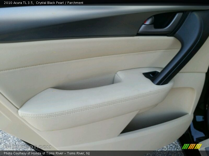 Crystal Black Pearl / Parchment 2010 Acura TL 3.5
