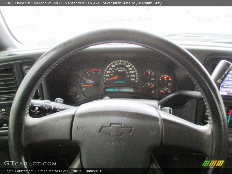 Silver Birch Metallic / Medium Gray 2005 Chevrolet Silverado 2500HD LS Extended Cab 4x4