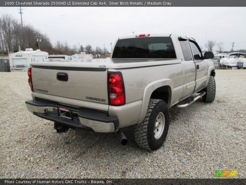 Silver Birch Metallic / Medium Gray 2005 Chevrolet Silverado 2500HD LS Extended Cab 4x4