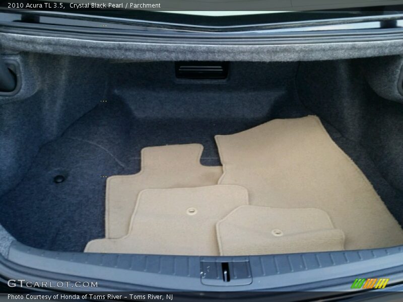 Crystal Black Pearl / Parchment 2010 Acura TL 3.5