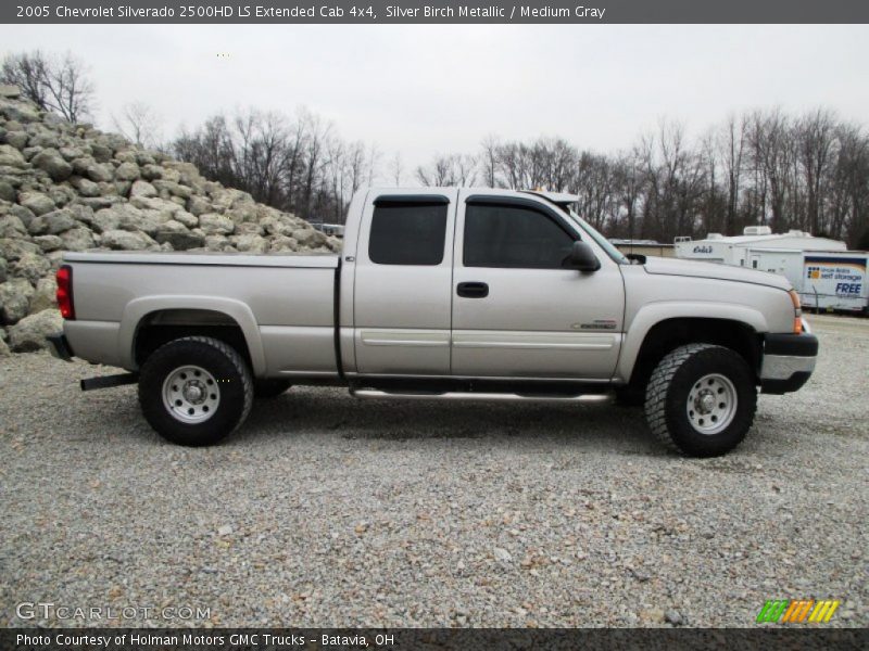 Silver Birch Metallic / Medium Gray 2005 Chevrolet Silverado 2500HD LS Extended Cab 4x4