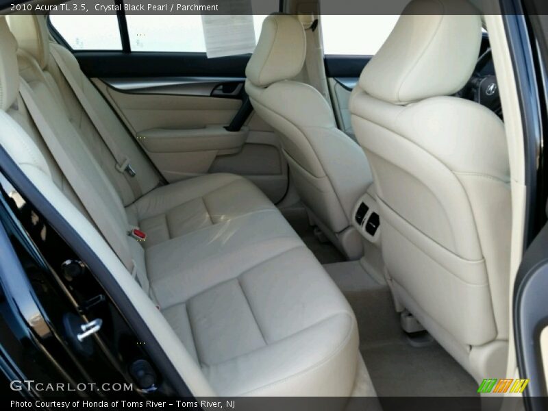 Crystal Black Pearl / Parchment 2010 Acura TL 3.5