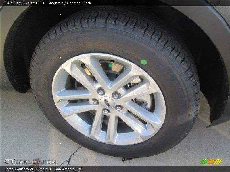 Magnetic / Charcoal Black 2015 Ford Explorer XLT