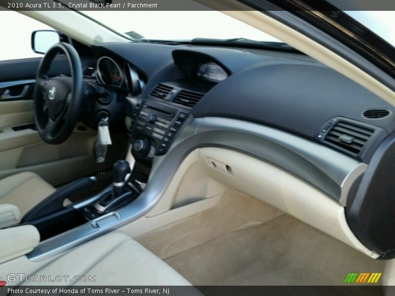 Crystal Black Pearl / Parchment 2010 Acura TL 3.5