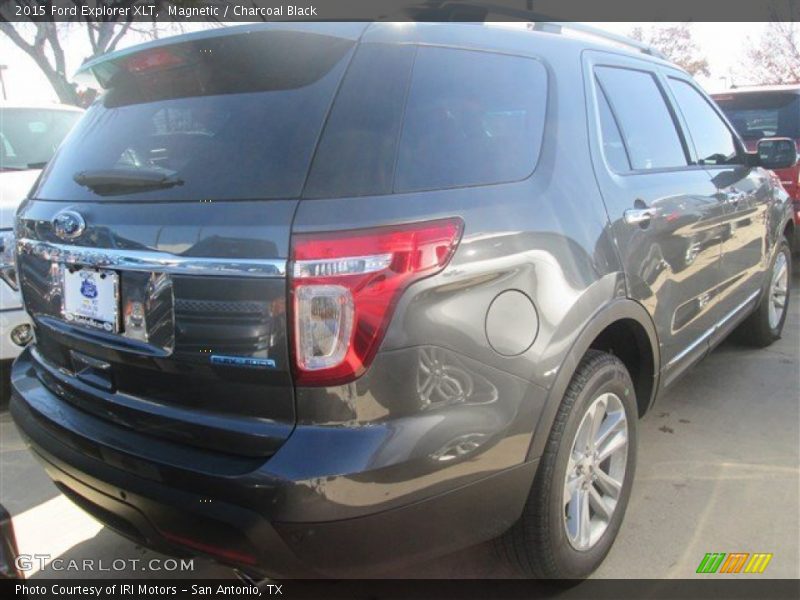 Magnetic / Charcoal Black 2015 Ford Explorer XLT