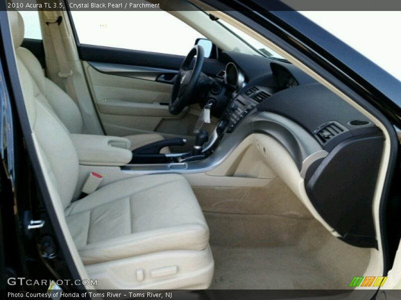 Crystal Black Pearl / Parchment 2010 Acura TL 3.5