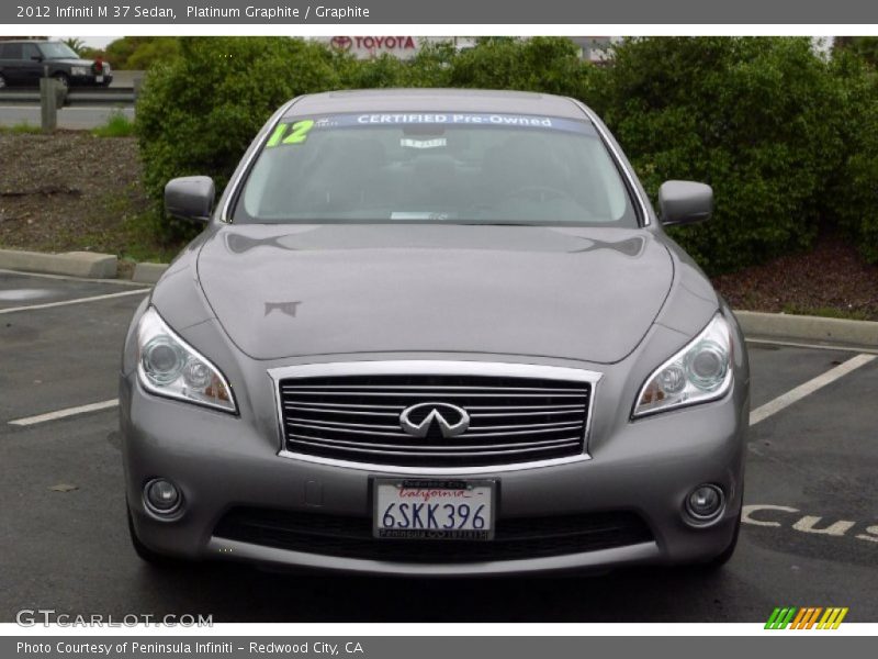 Platinum Graphite / Graphite 2012 Infiniti M 37 Sedan