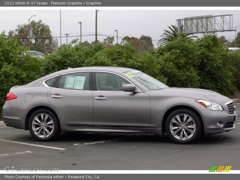 Platinum Graphite / Graphite 2012 Infiniti M 37 Sedan