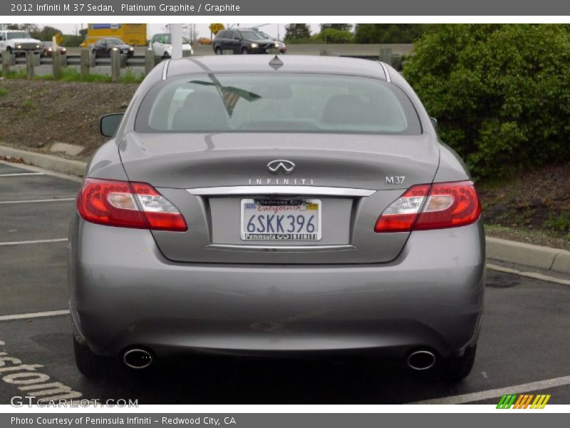 Platinum Graphite / Graphite 2012 Infiniti M 37 Sedan