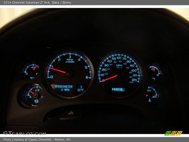 Black / Ebony 2014 Chevrolet Suburban LT 4x4