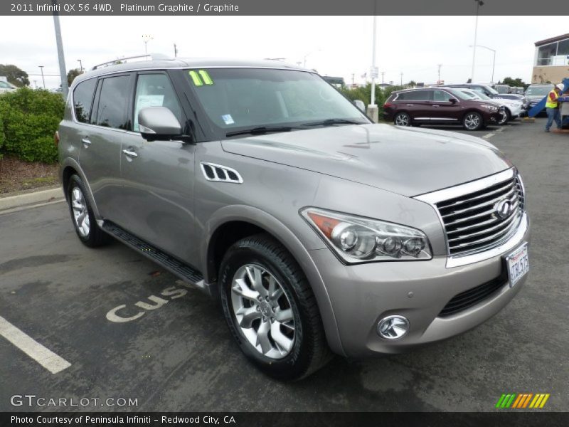 Platinum Graphite / Graphite 2011 Infiniti QX 56 4WD