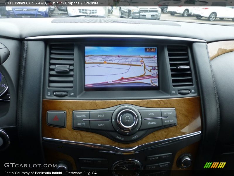 Platinum Graphite / Graphite 2011 Infiniti QX 56 4WD