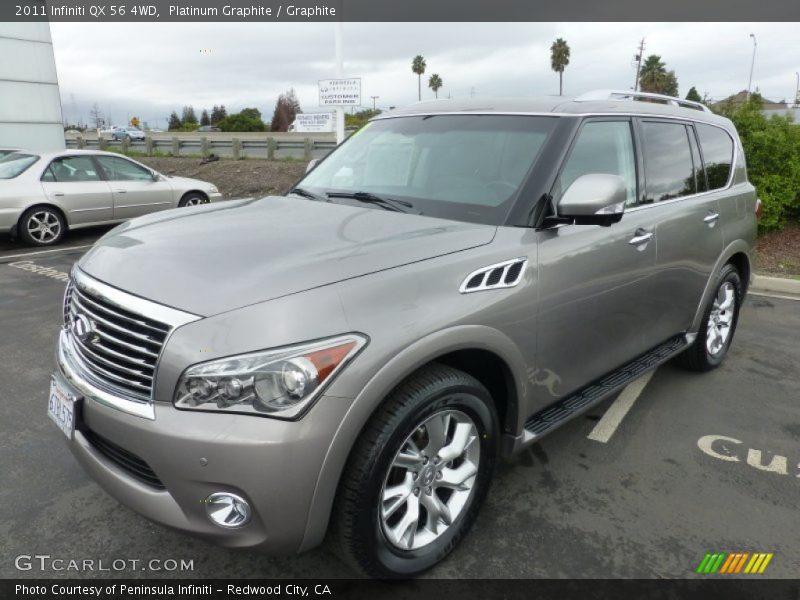 Platinum Graphite / Graphite 2011 Infiniti QX 56 4WD